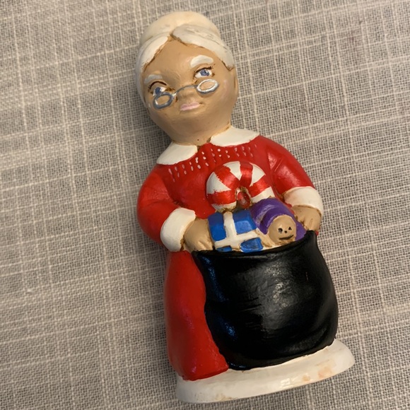 Vintage Hand painted Santa & Mrs. Clays - Picture 4 of 4